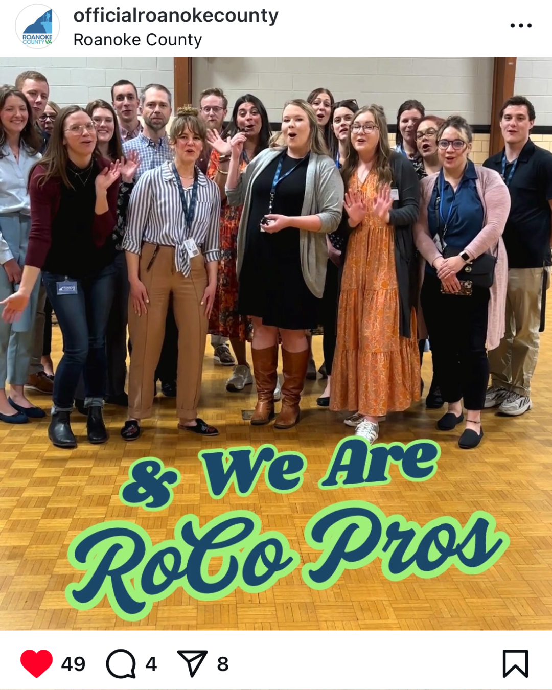 Video still from the Highlighting RoCo Pros video